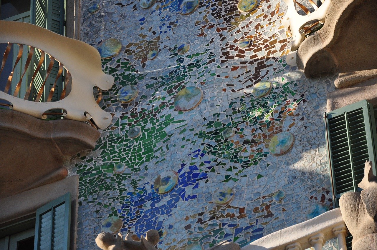 mosaicos casa batllo