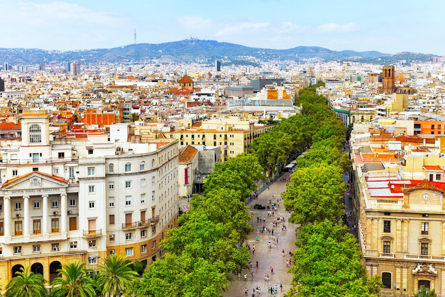 panoramica desde el mirador de colon