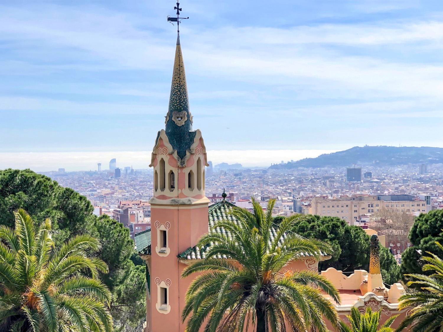 torre parque guell