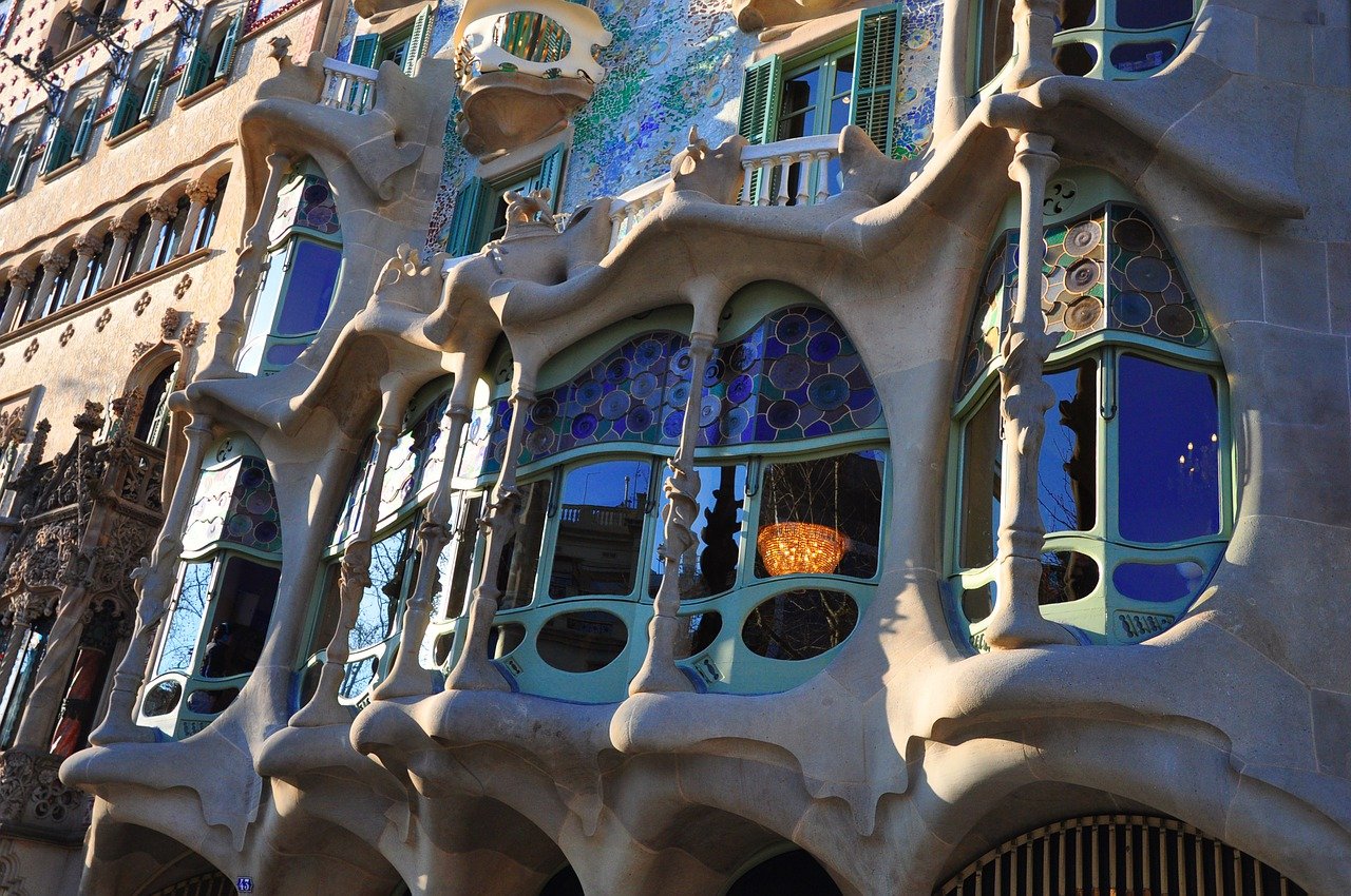 ventanas casa batlló