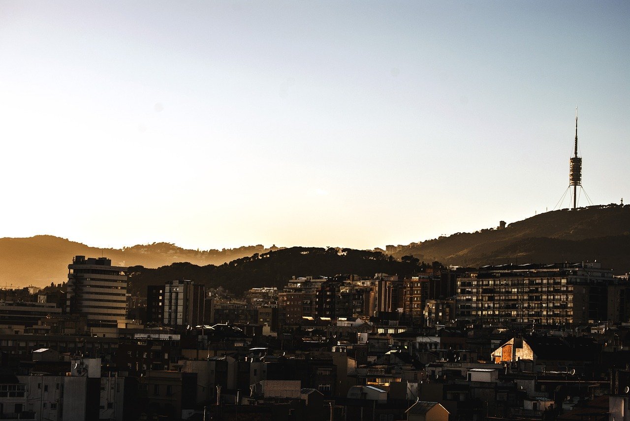 vistas de collserola desde barcelona