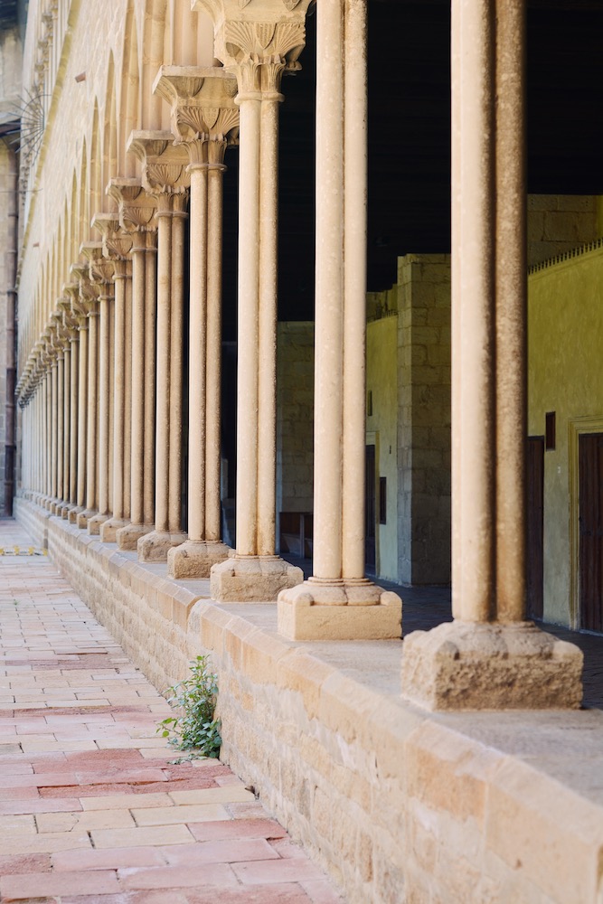 columnas monasterio pedralbes