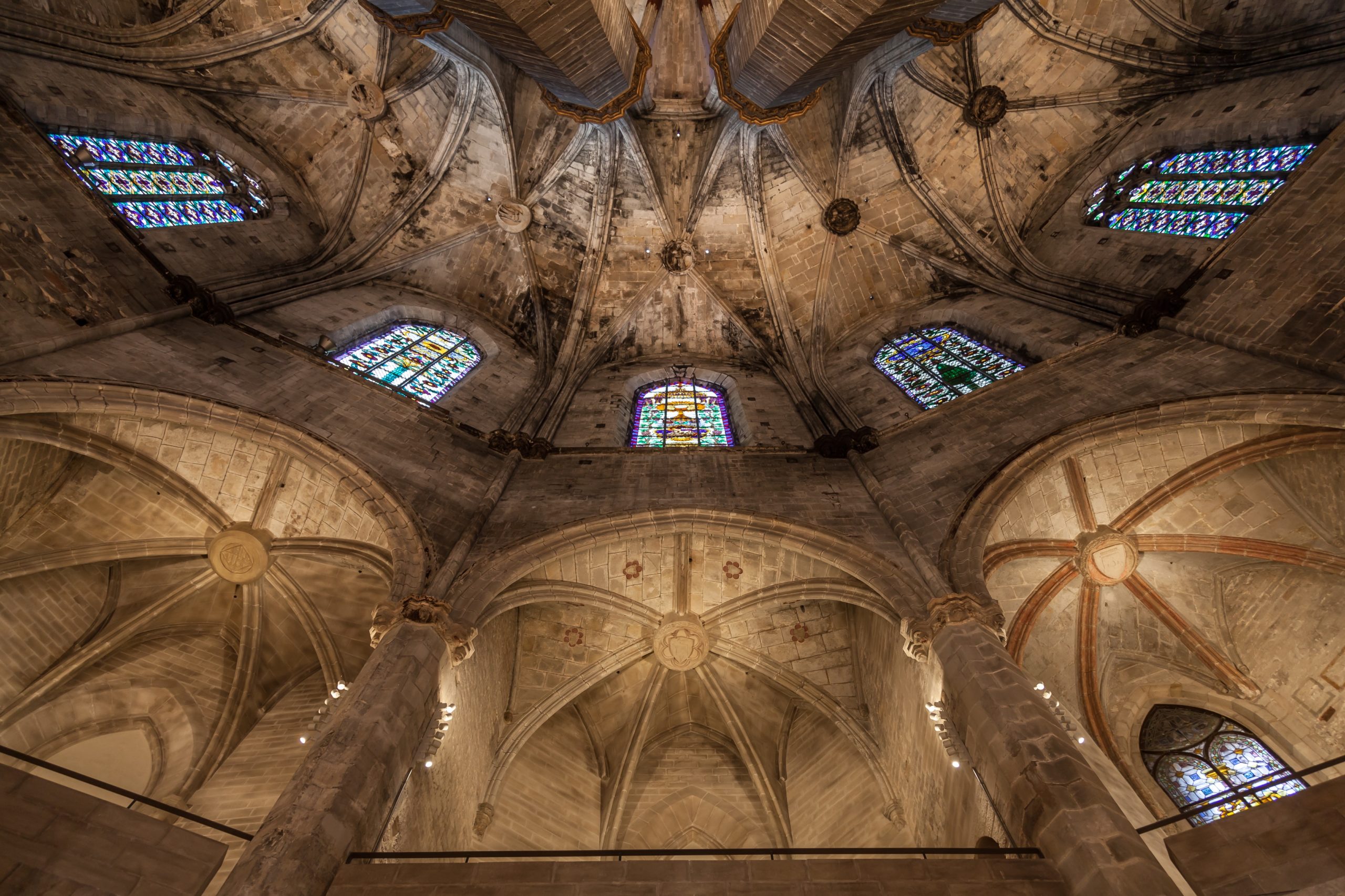 vidrieras iglesia santa maria del mar