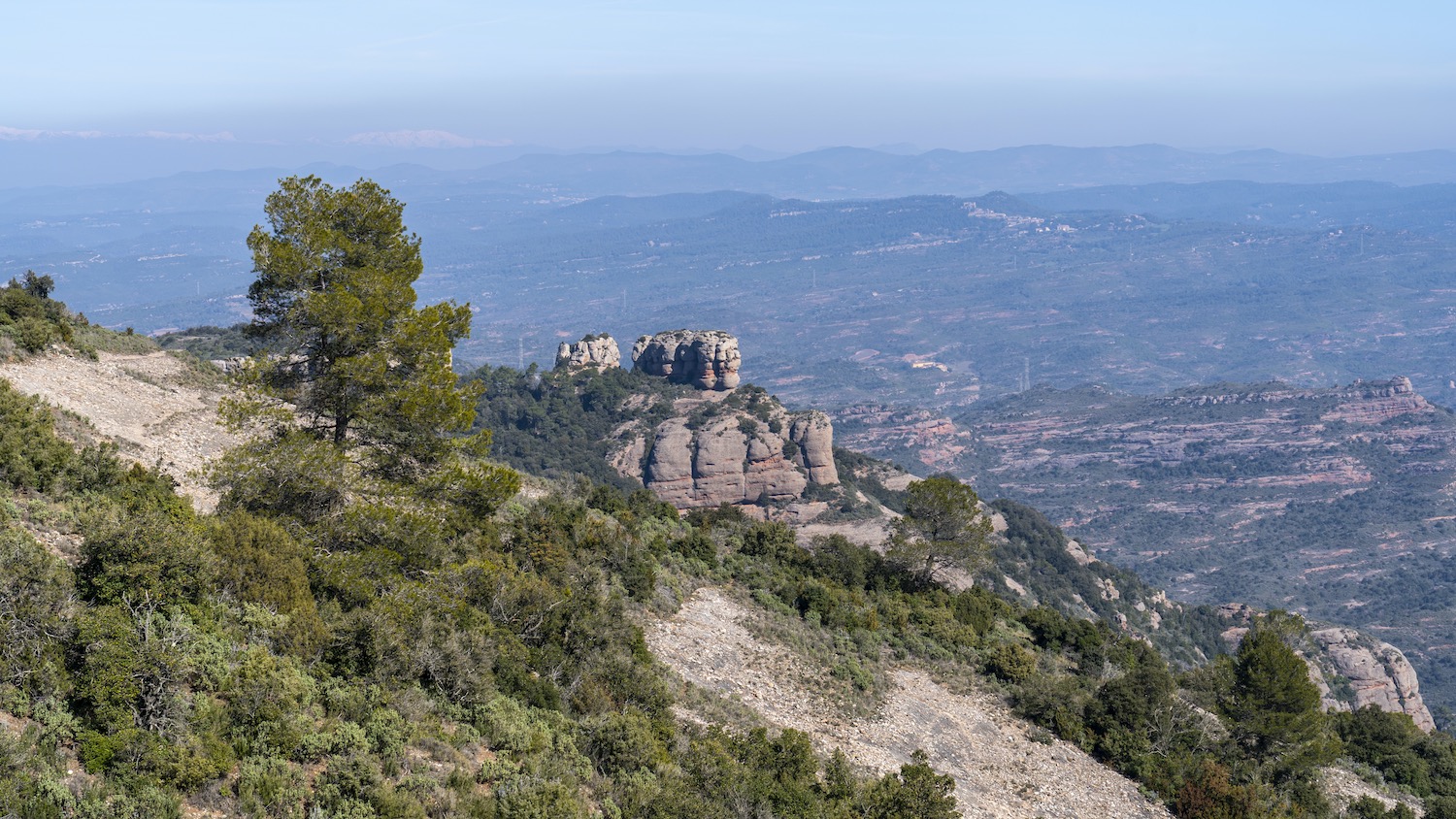 vistas desde el Parque Natural de Sant Lloren