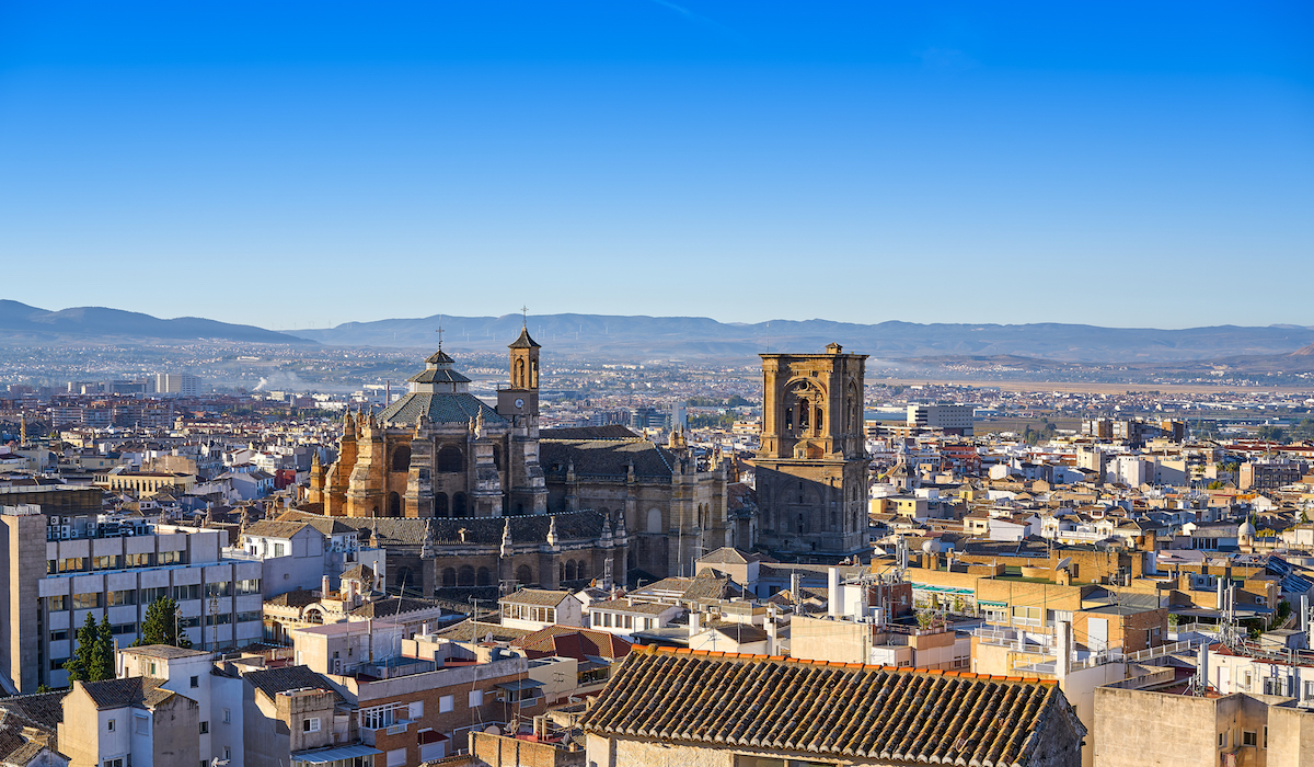 catedral de granada vista desde el albaicin