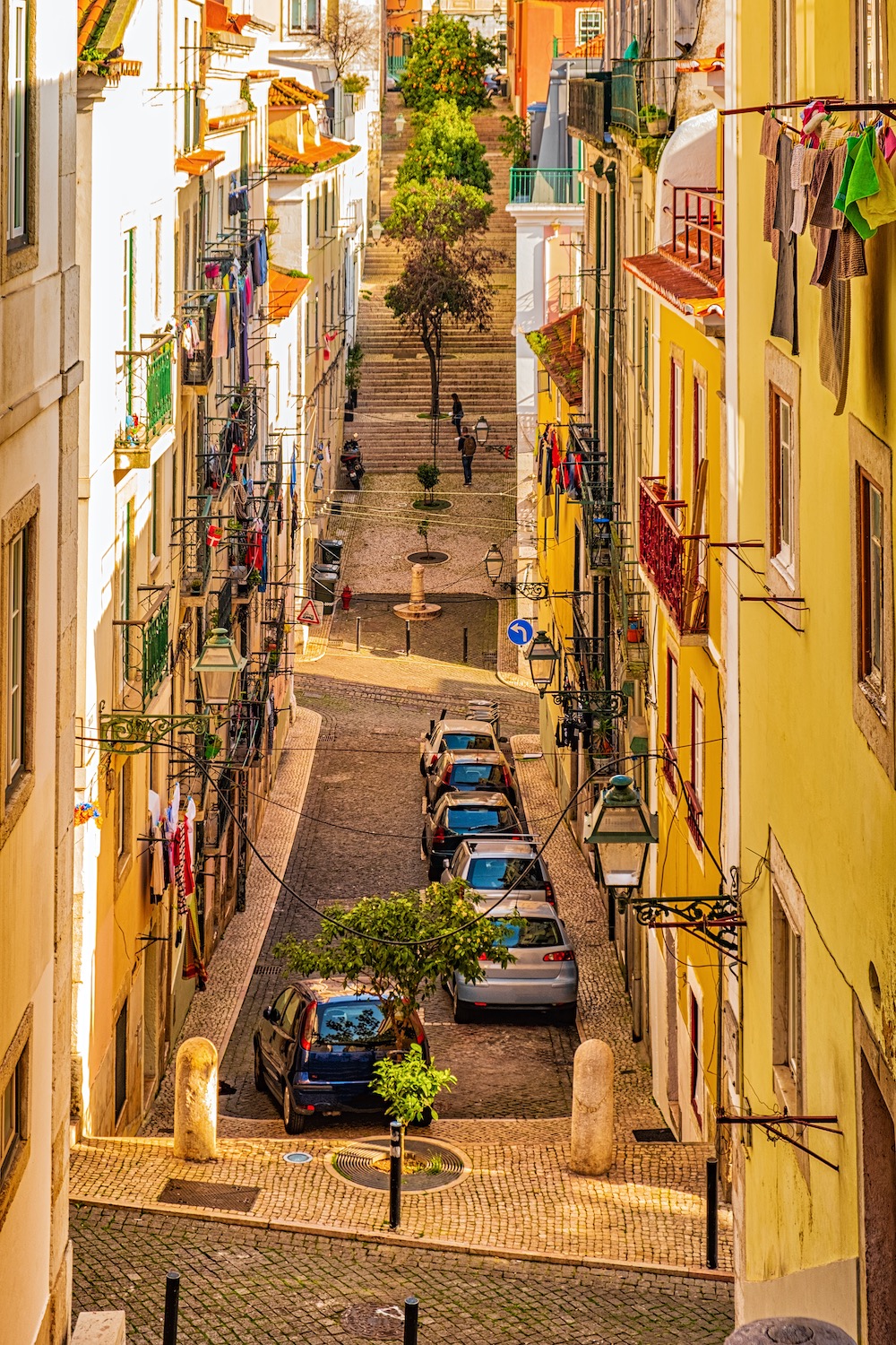 Calle del Barrio Alto de Lisboa