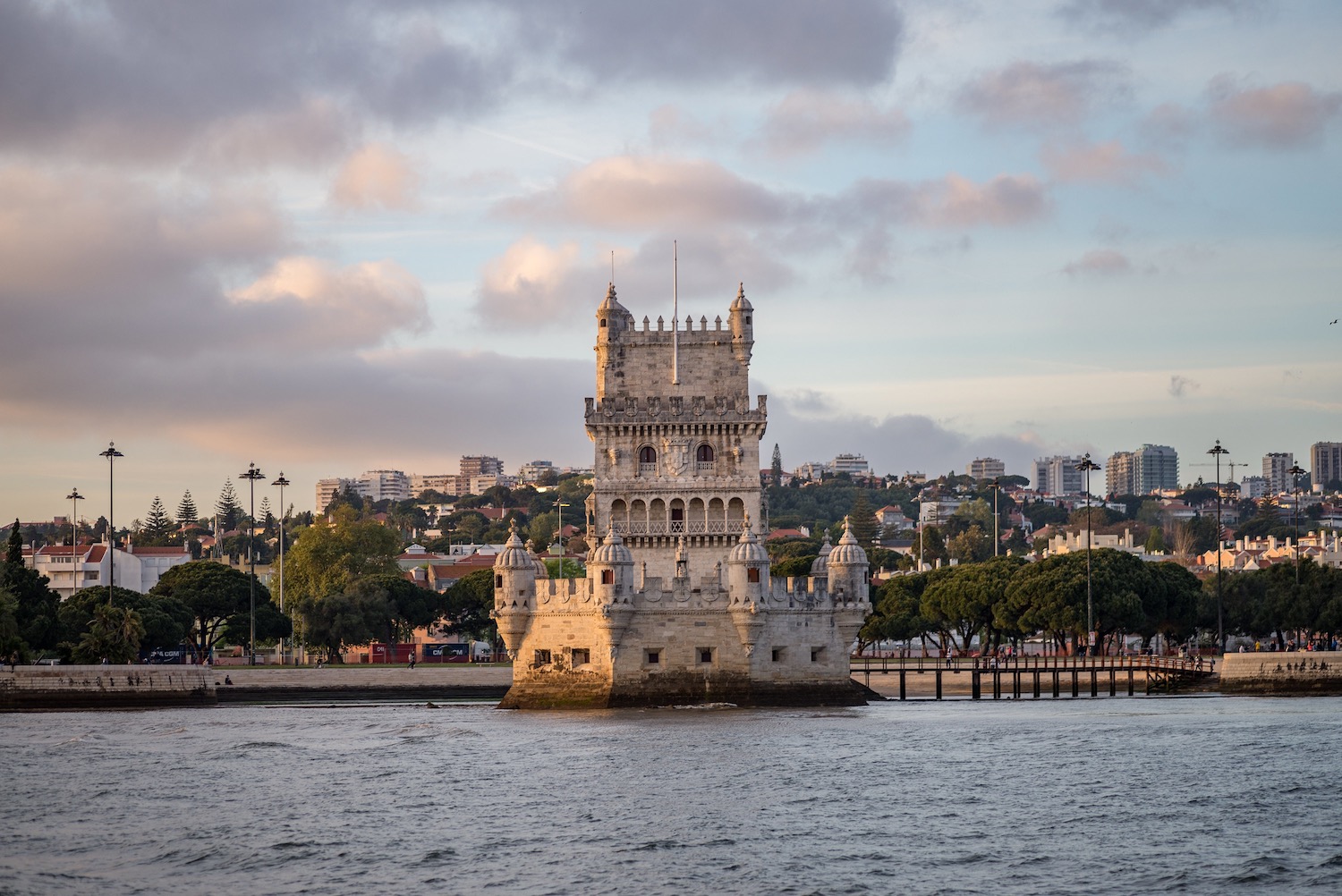 Panorámica de la Torre de Belem