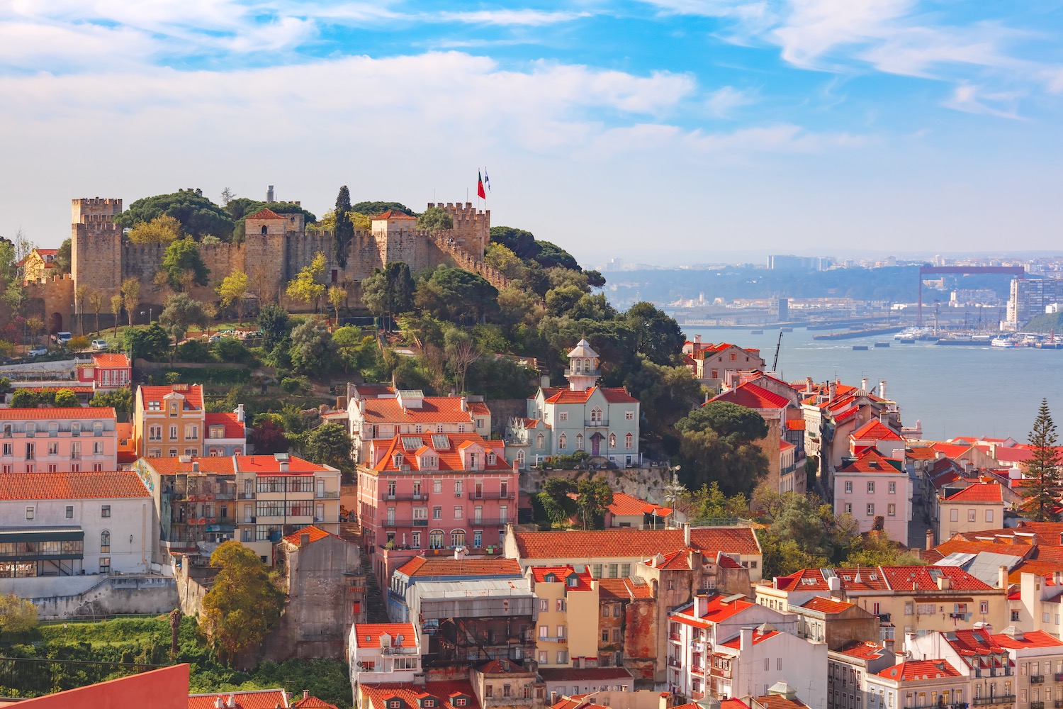 Cerro del Castillo de San Jorge en Lisboa