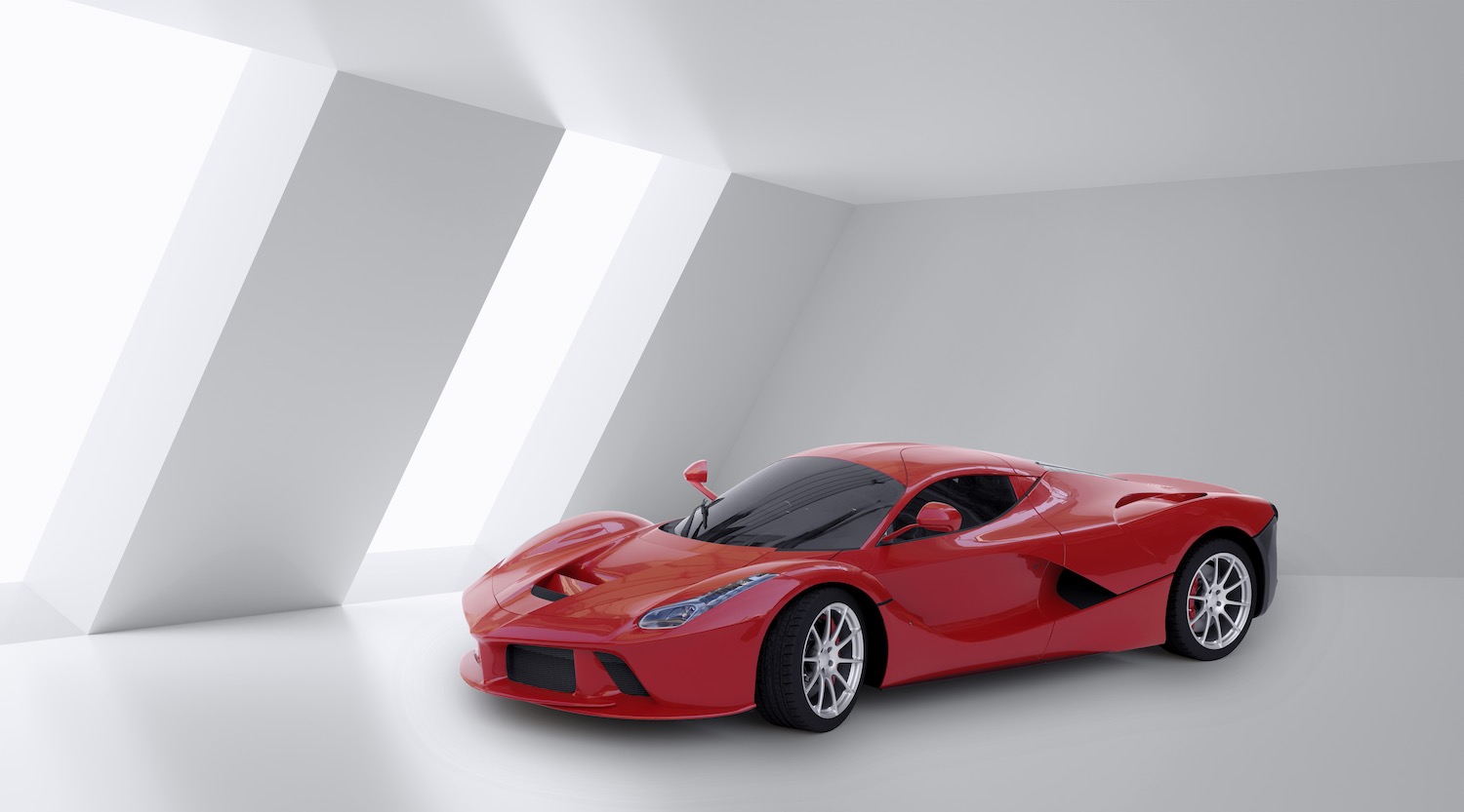 Ferrari en exposición