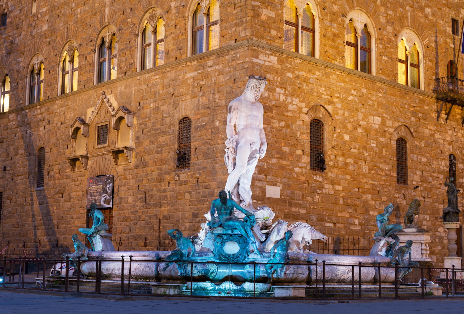 fuente de neptuno en florencia