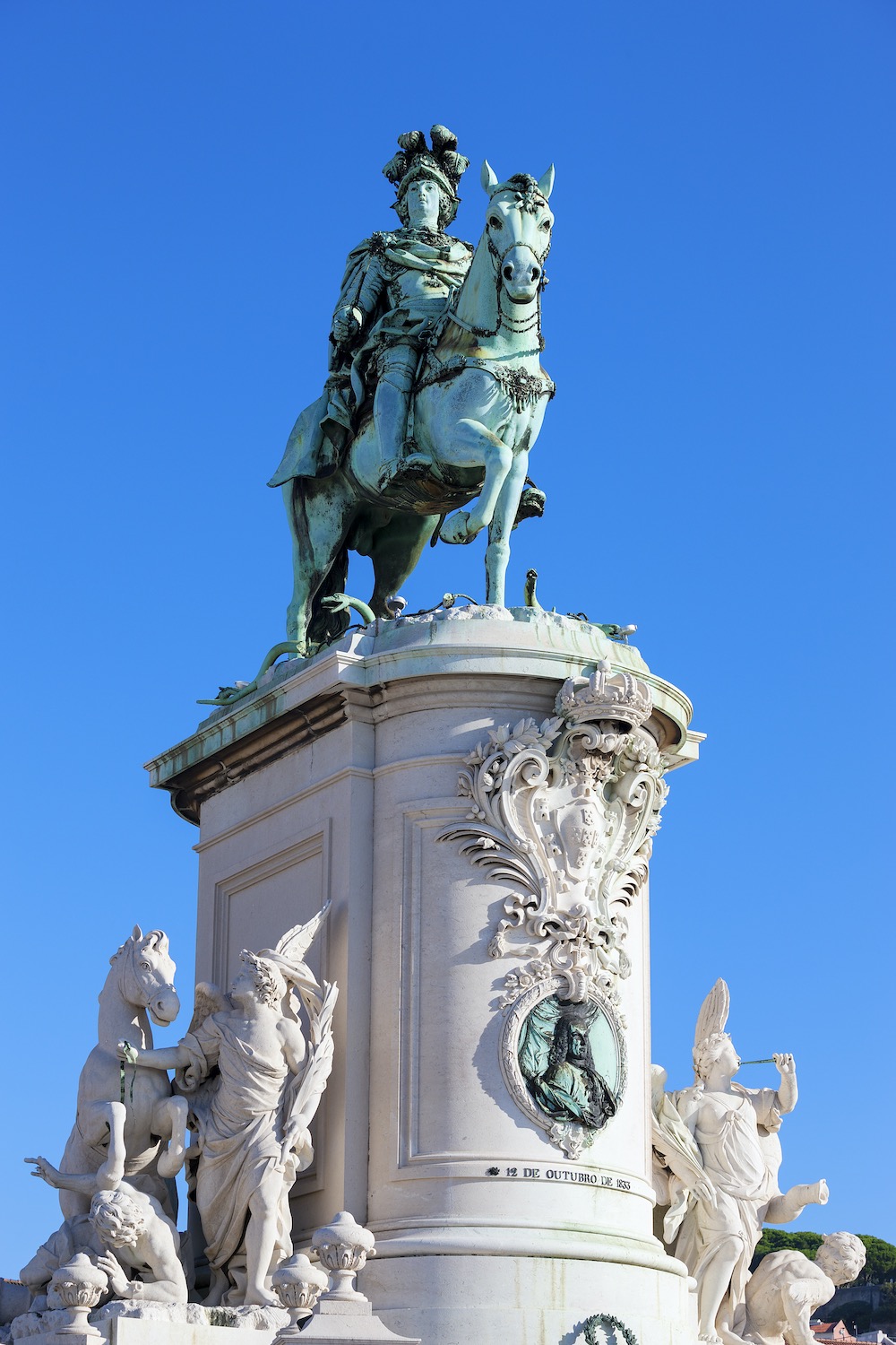 Estatua del Rey José en Lisboa