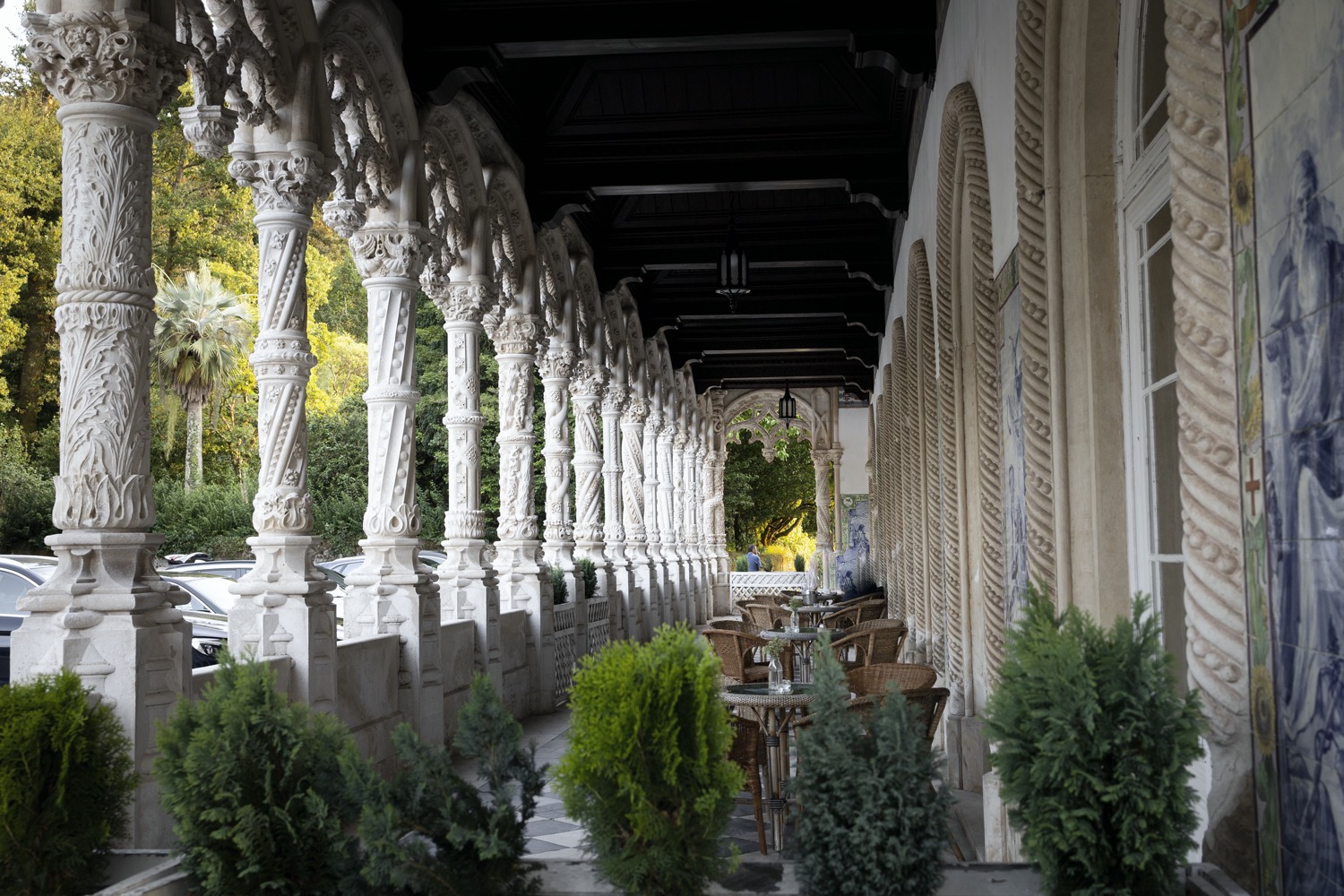 Interior del Palacio de Buçaco