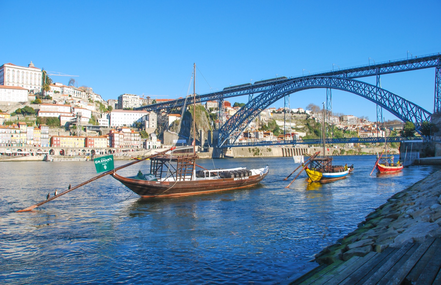 Crucero de los 6 puentes en Oporto