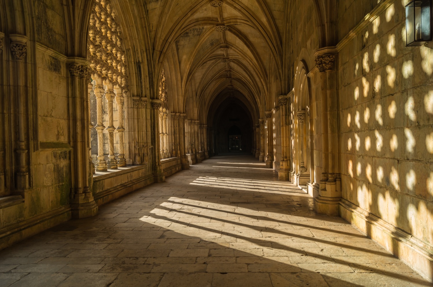 Interior del Monasterio de Batalha