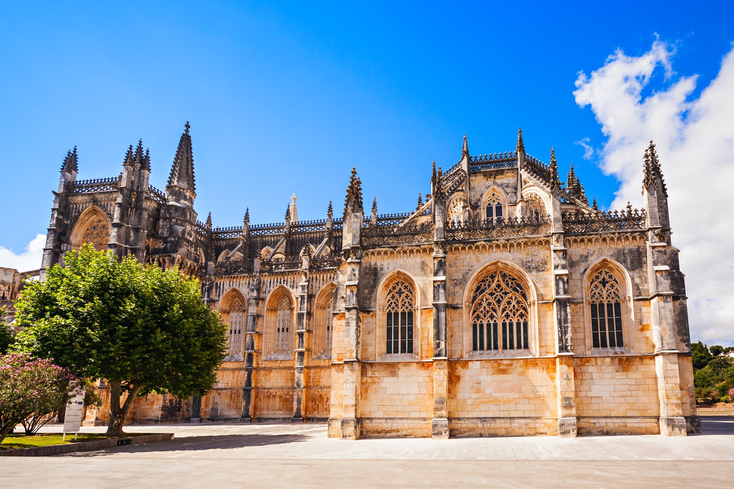 Fachada del Monasterio de Batalha