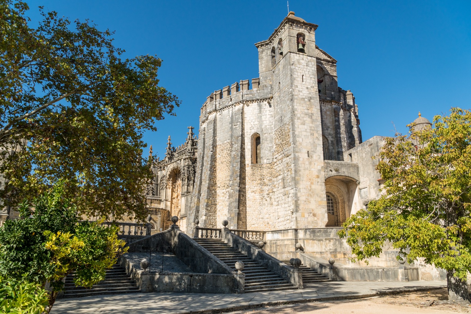 Entrada del convento de Cristo