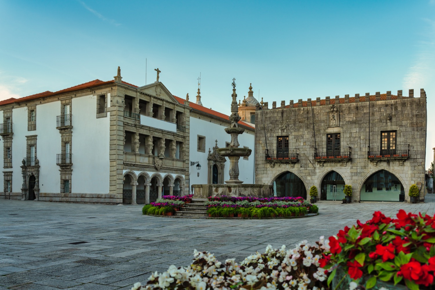 Plaza en Viana Do Castelo