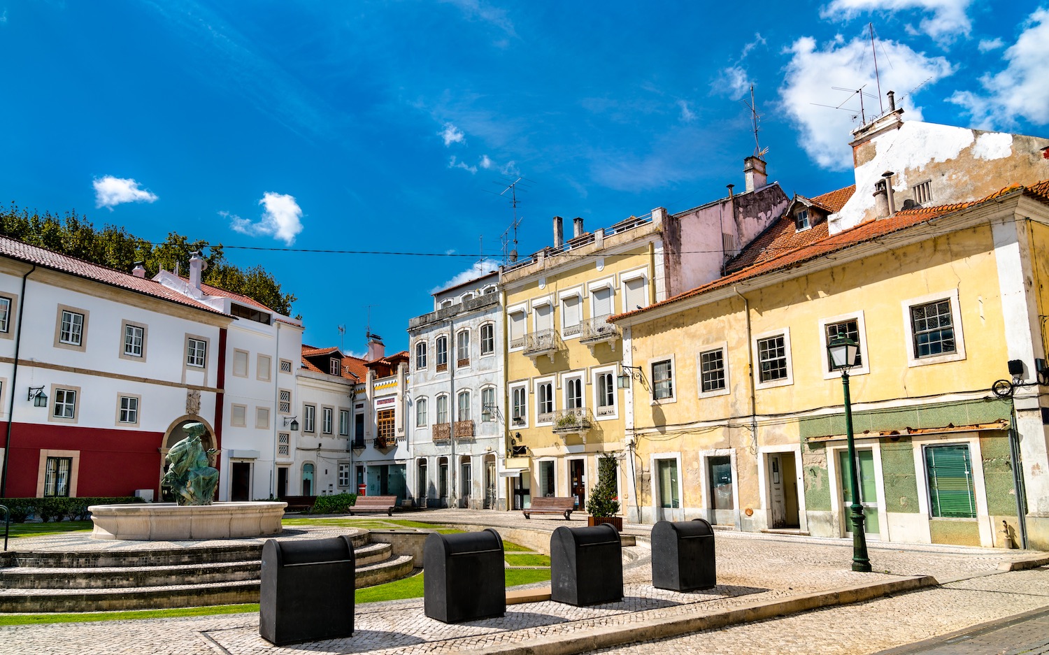 pueblo de alcobaça en portugal