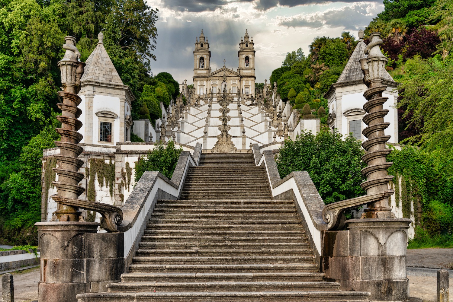 Escalera Barroca en Bom Jesus