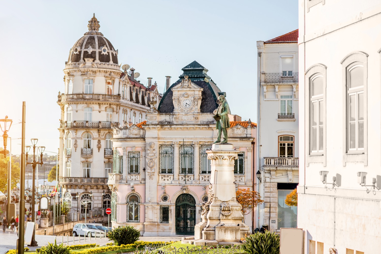 plaza de oaquim Augusto en coimbra