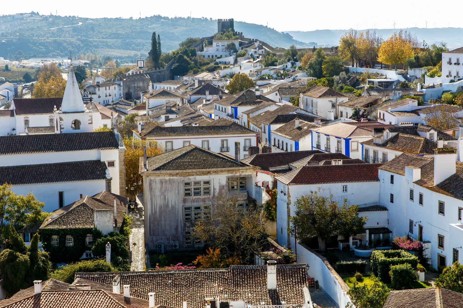 Vistas desde la Muralla de obidos