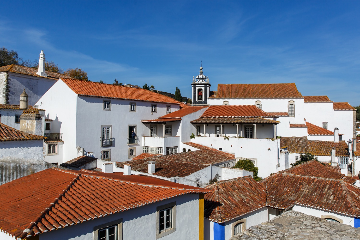 Vistas del pueblo de obidos