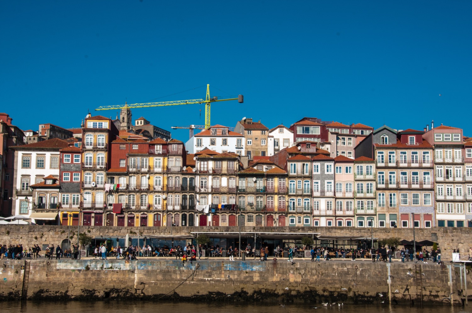 Edificios coloridos en oporto