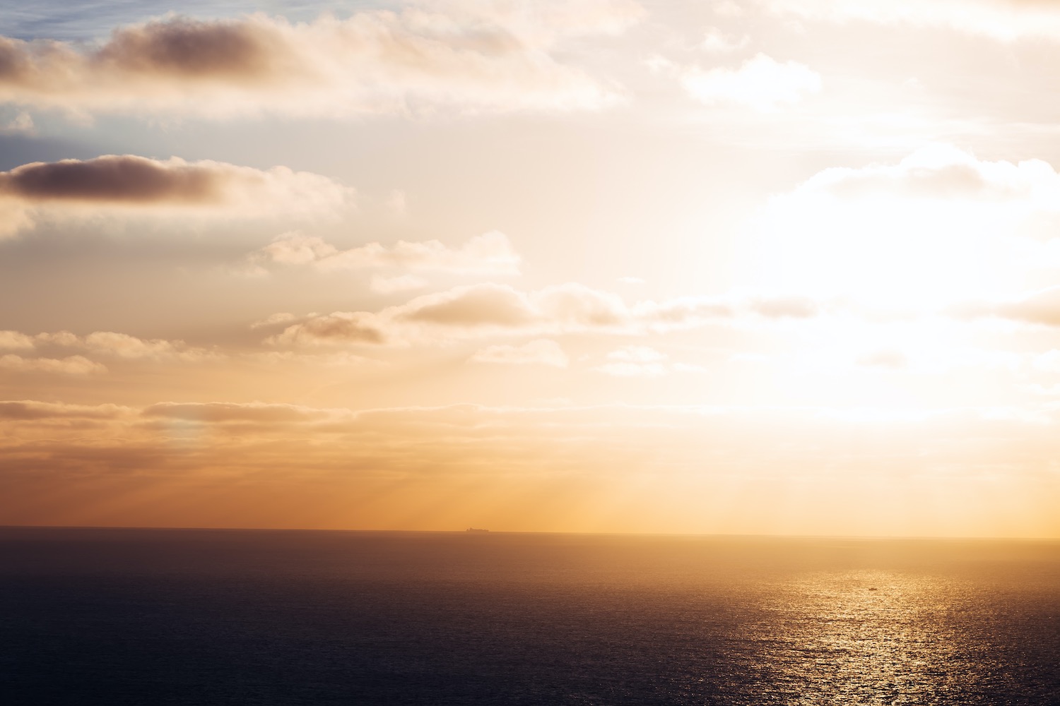 Atardecer en el río tajo