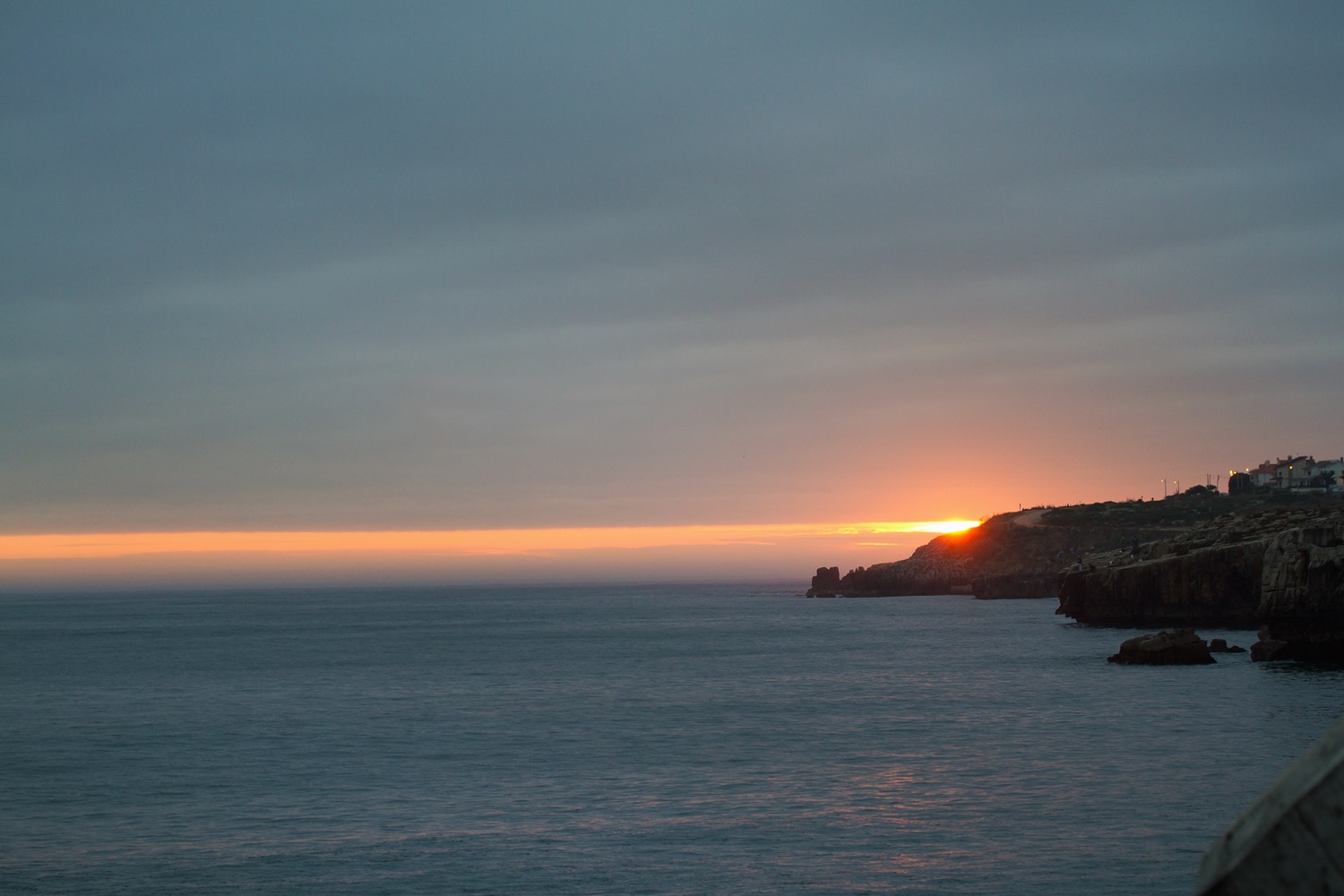 Atardecer en Peniche