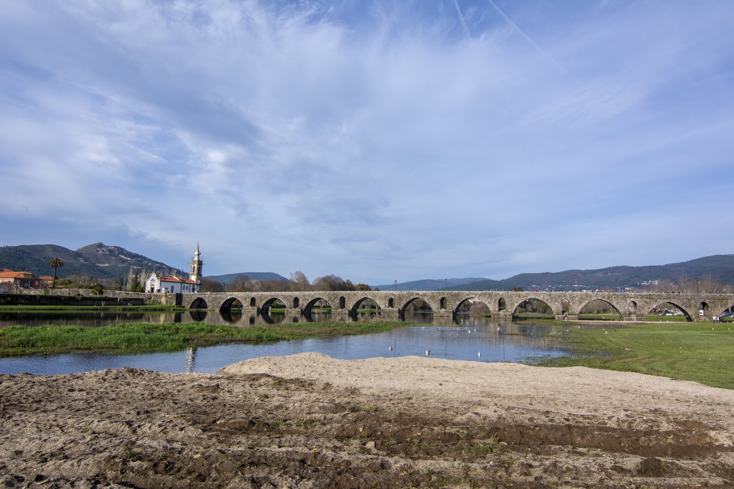 Panorámica del ponte do Lima