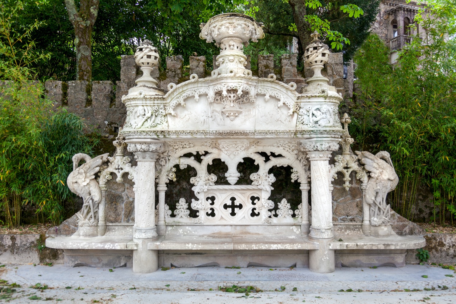 Palacio quinta da regaleira en sintra lisboa portugal