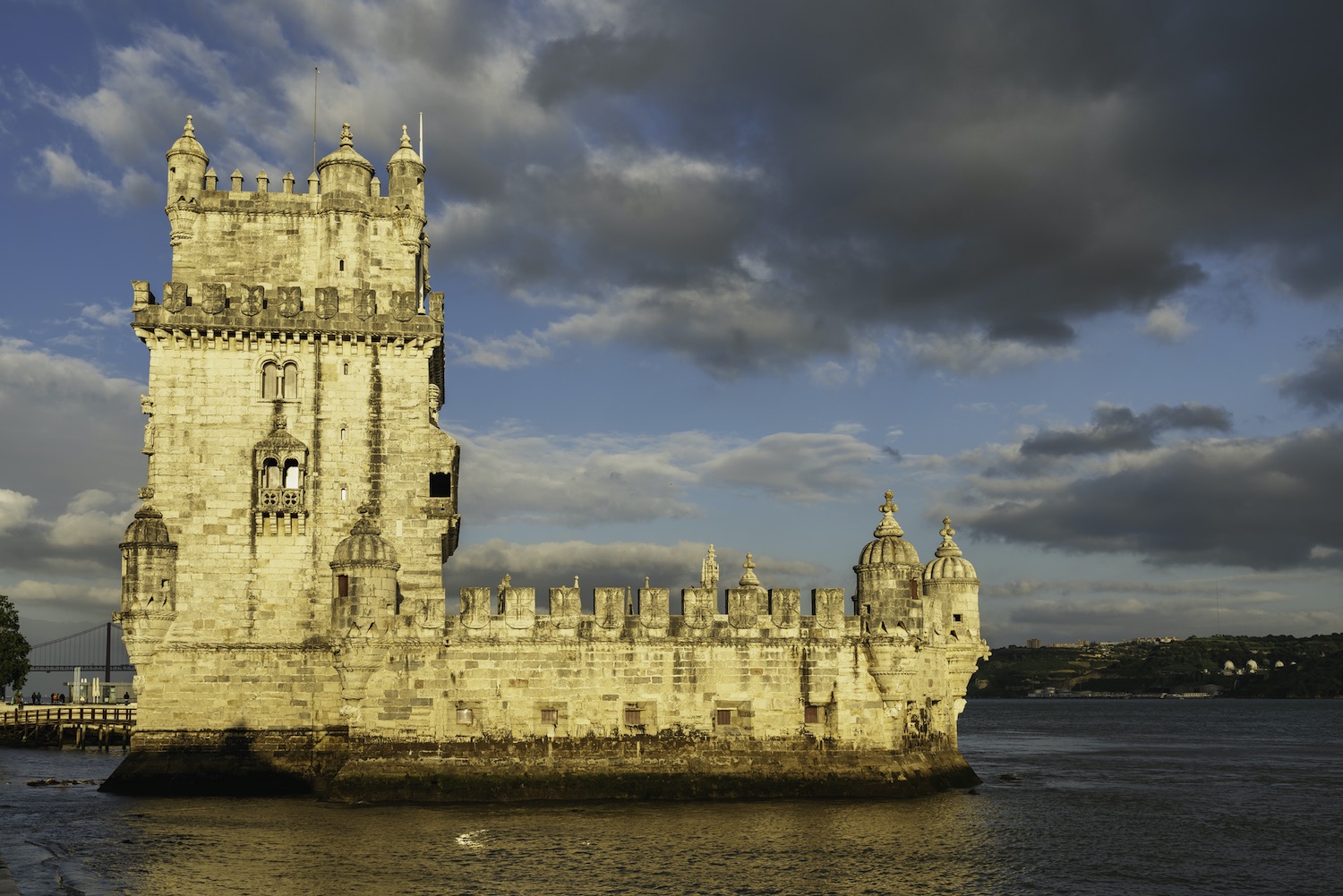 Torre de Belem al atardecer