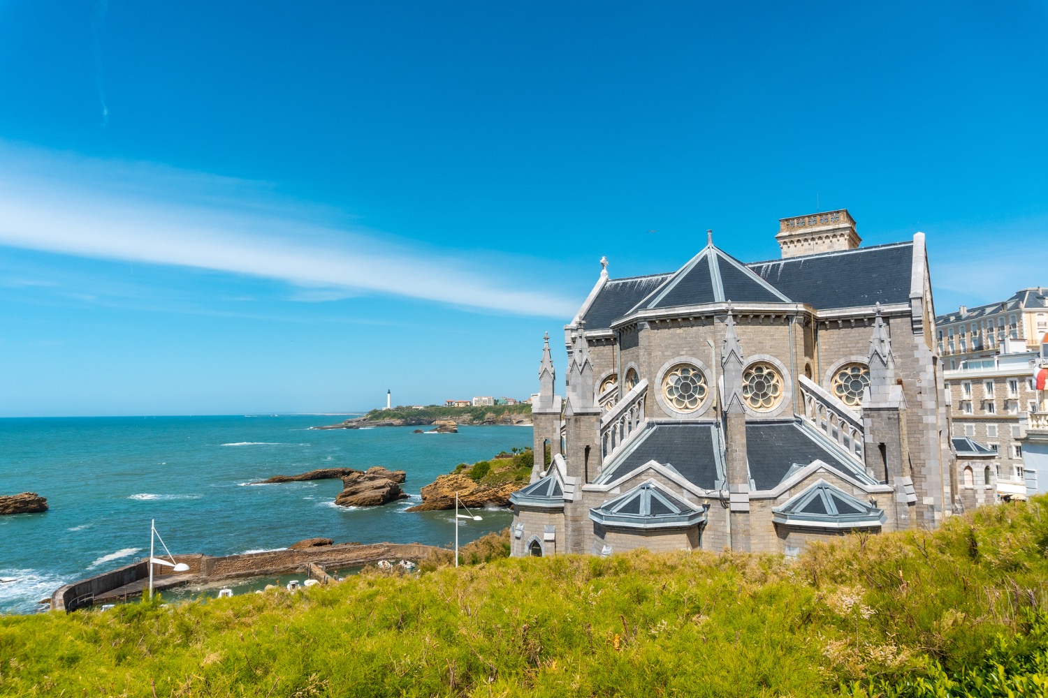 Iglesia de Santa Eugenia en Biarritz