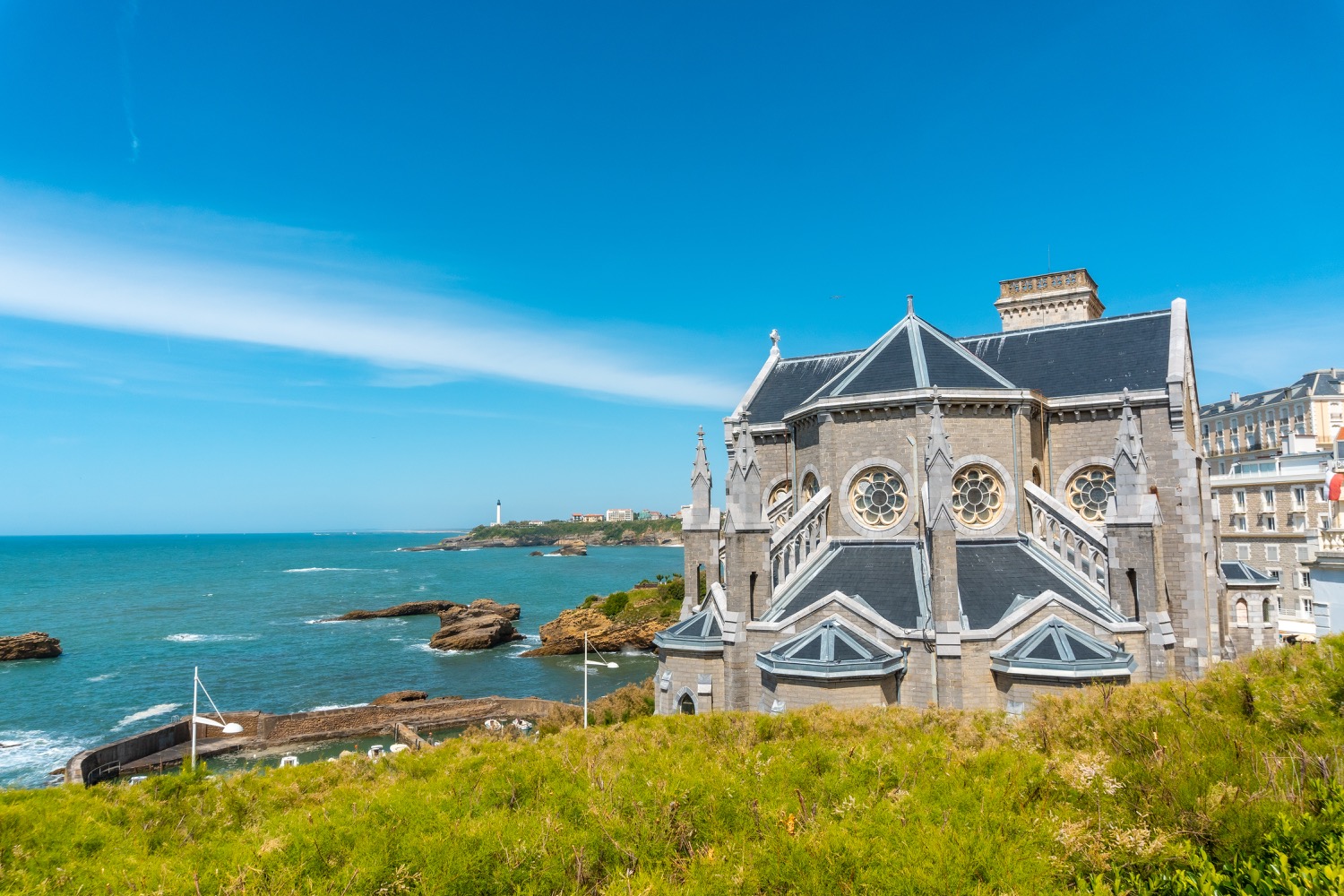 Iglesia de Santa Eugenia en Biarritz