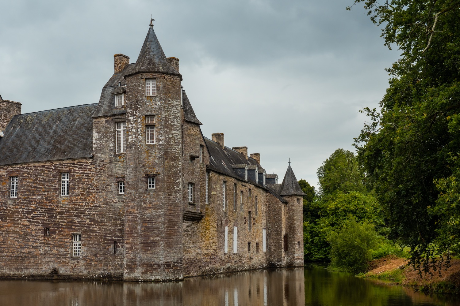 Castillo de Comper en Brocéliande