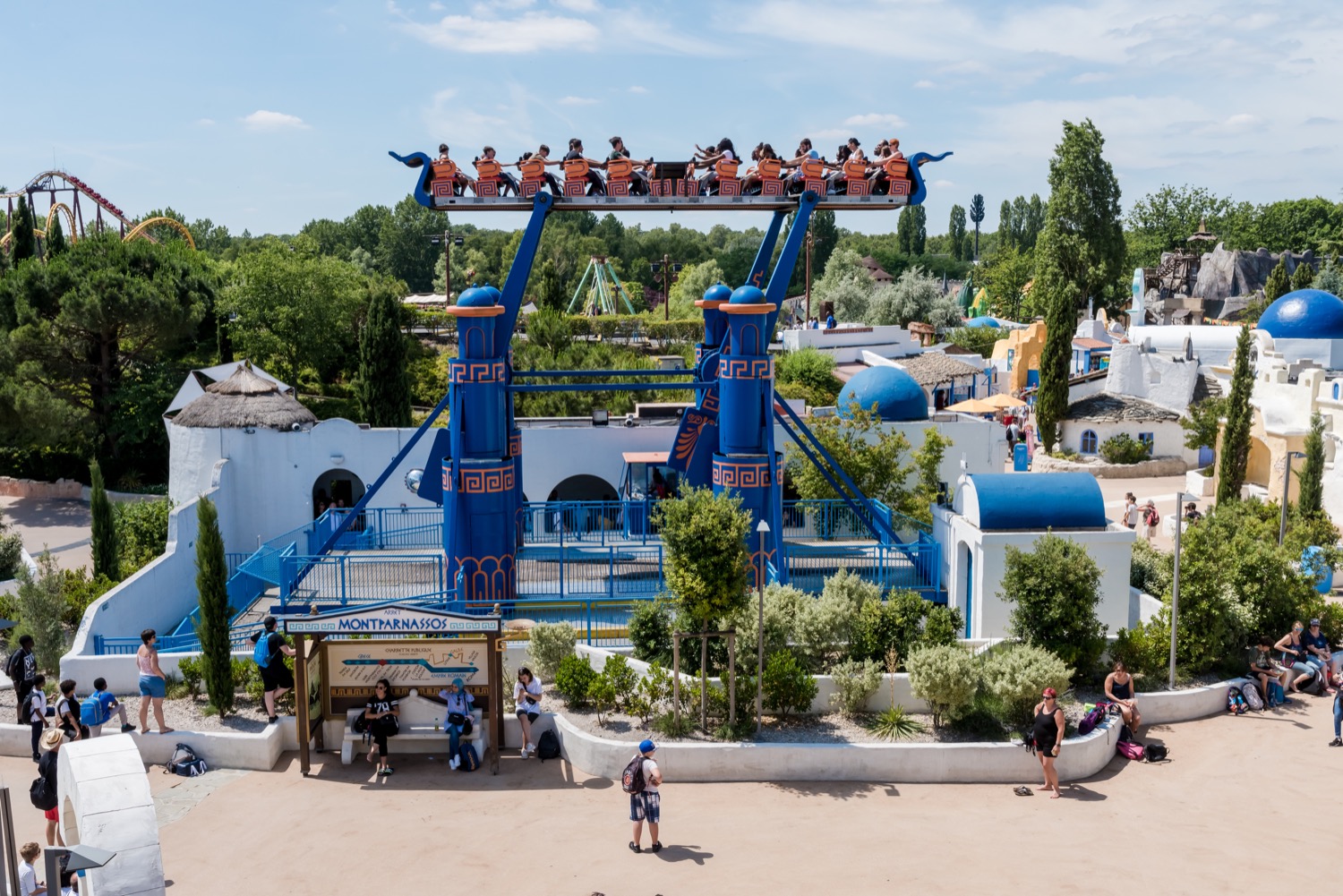 Atracciones en parc asterix