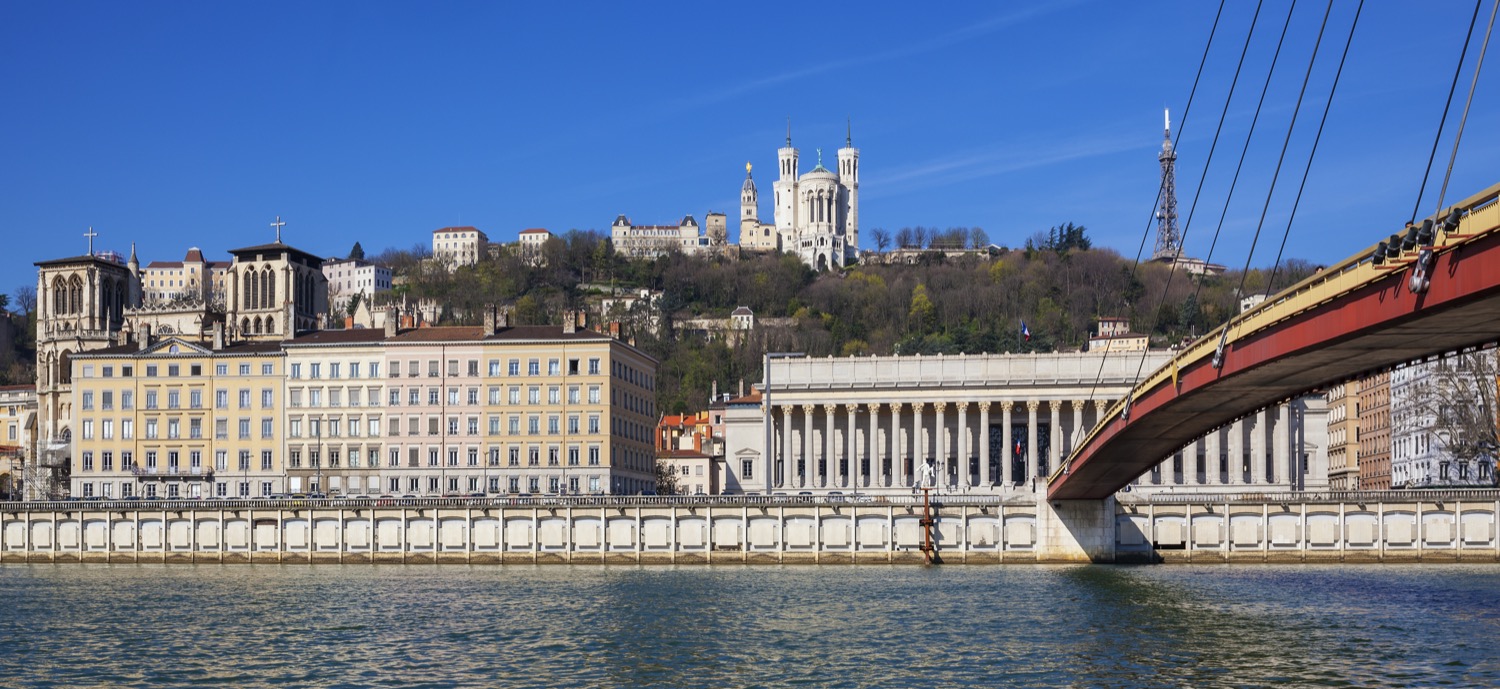 Río Saona en Lyon