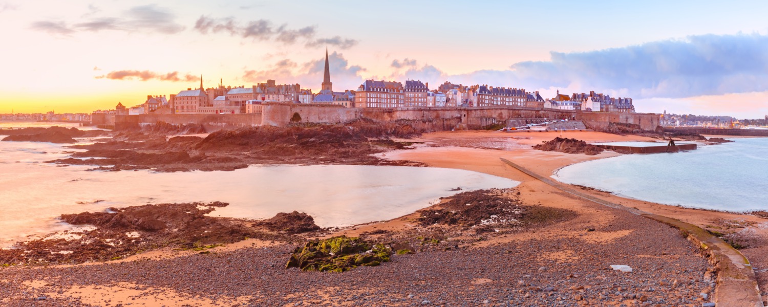 Atardecer en Saint Malo