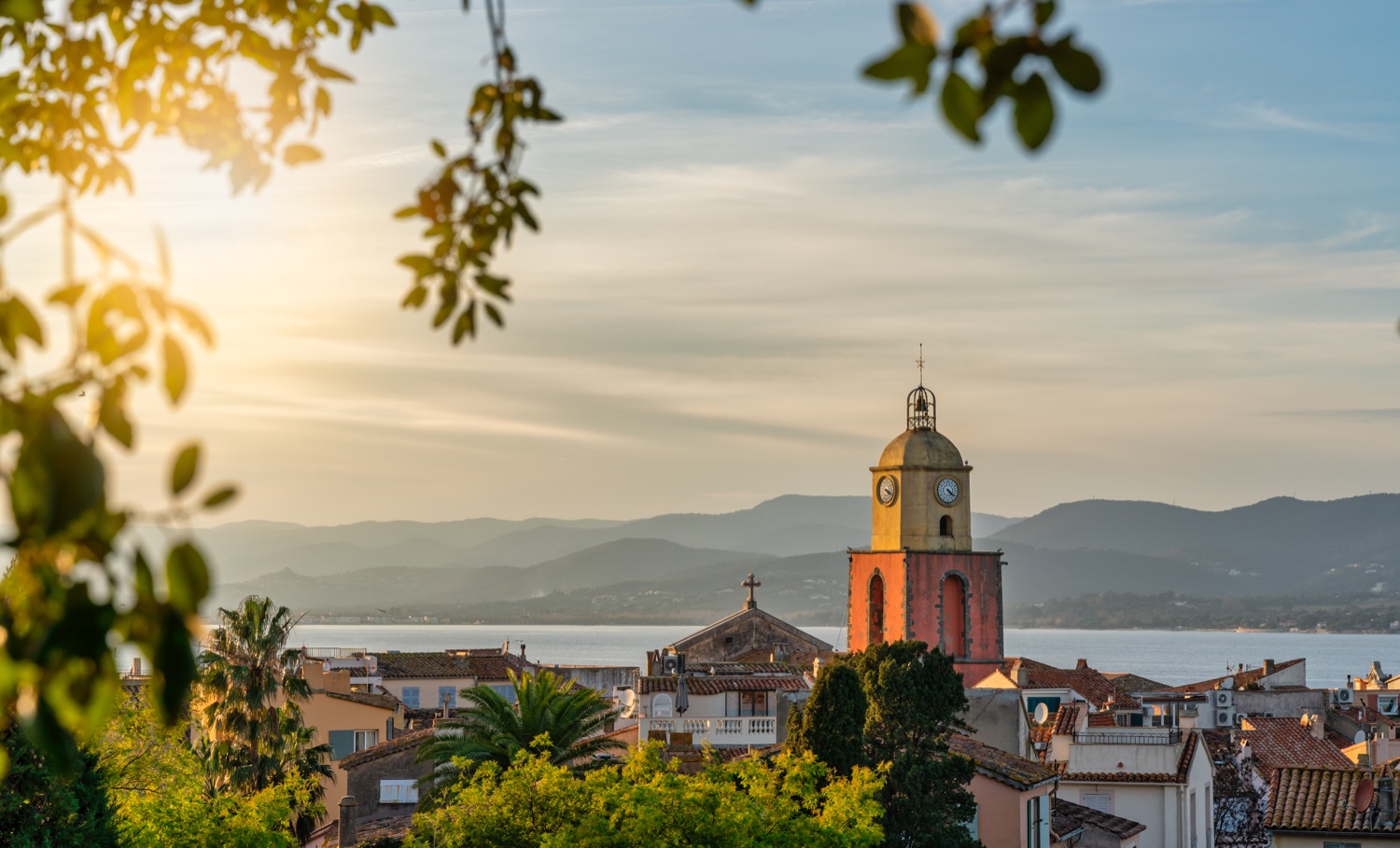 Atardecer en Saint Tropez