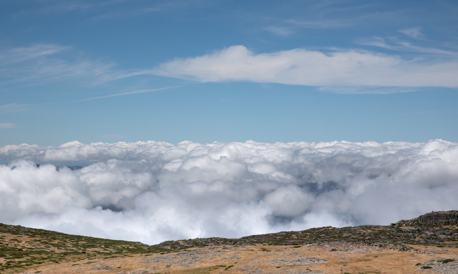 Vistas desde la cima de Serra da estrela