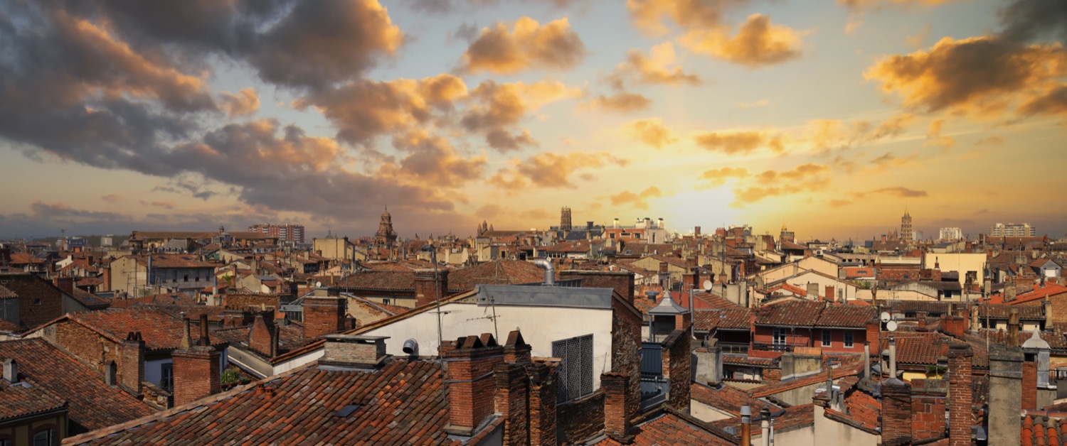 Atardecer en Toulouse