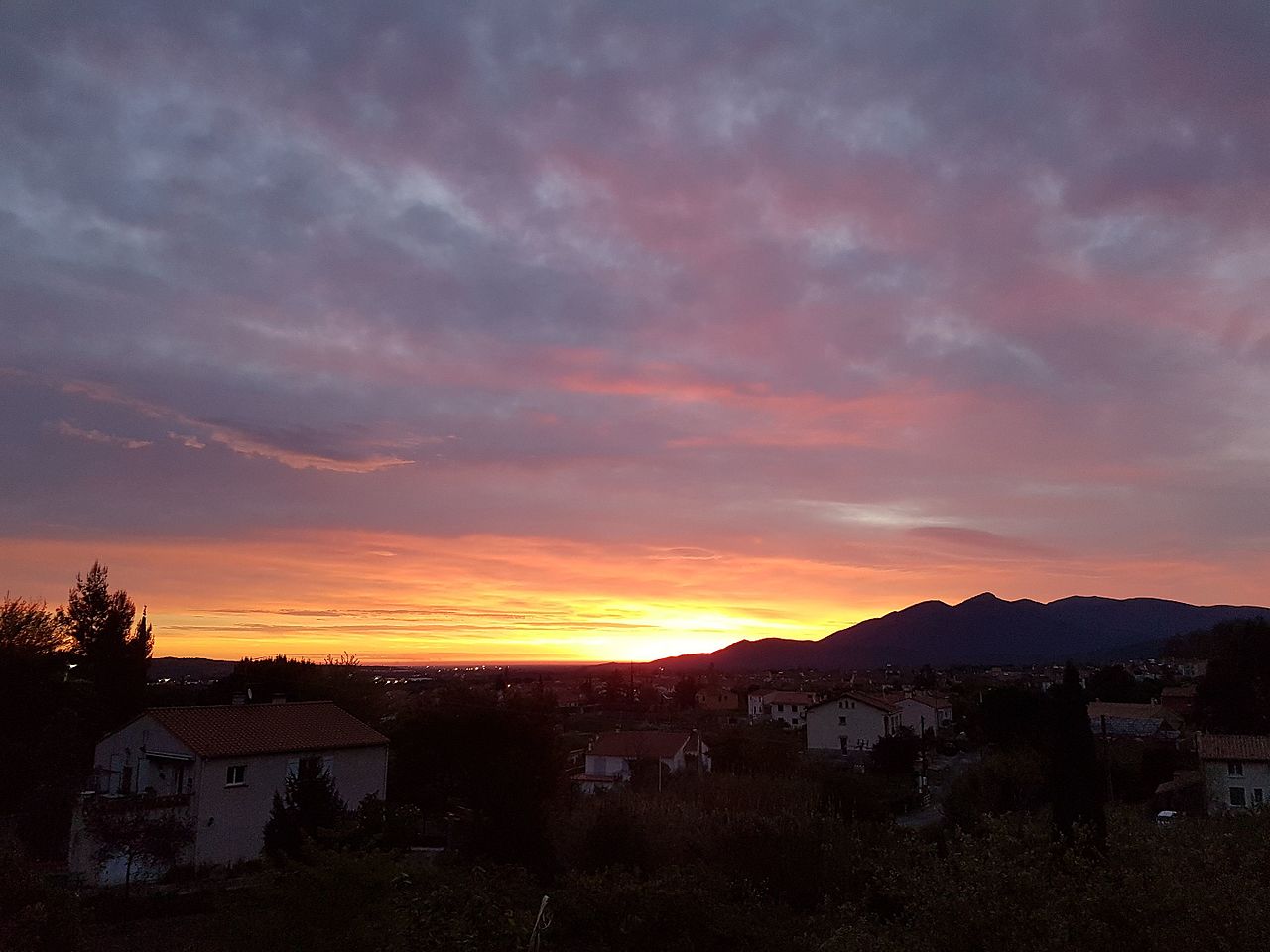 anochecer en ceret