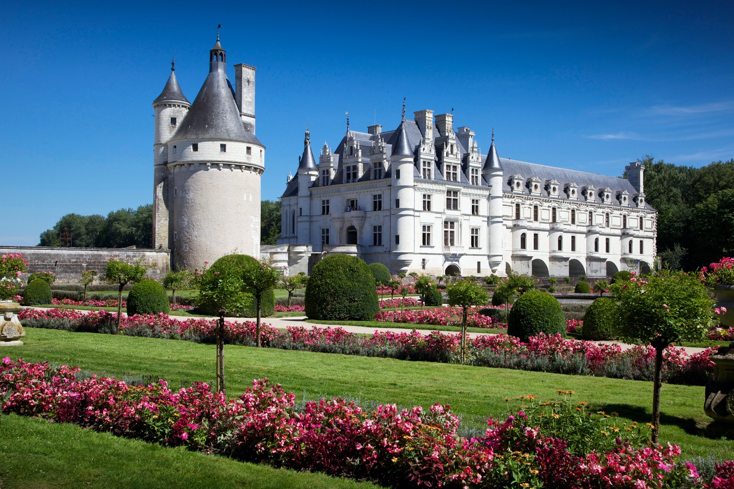 Jardines del Castillo de Chenonceau