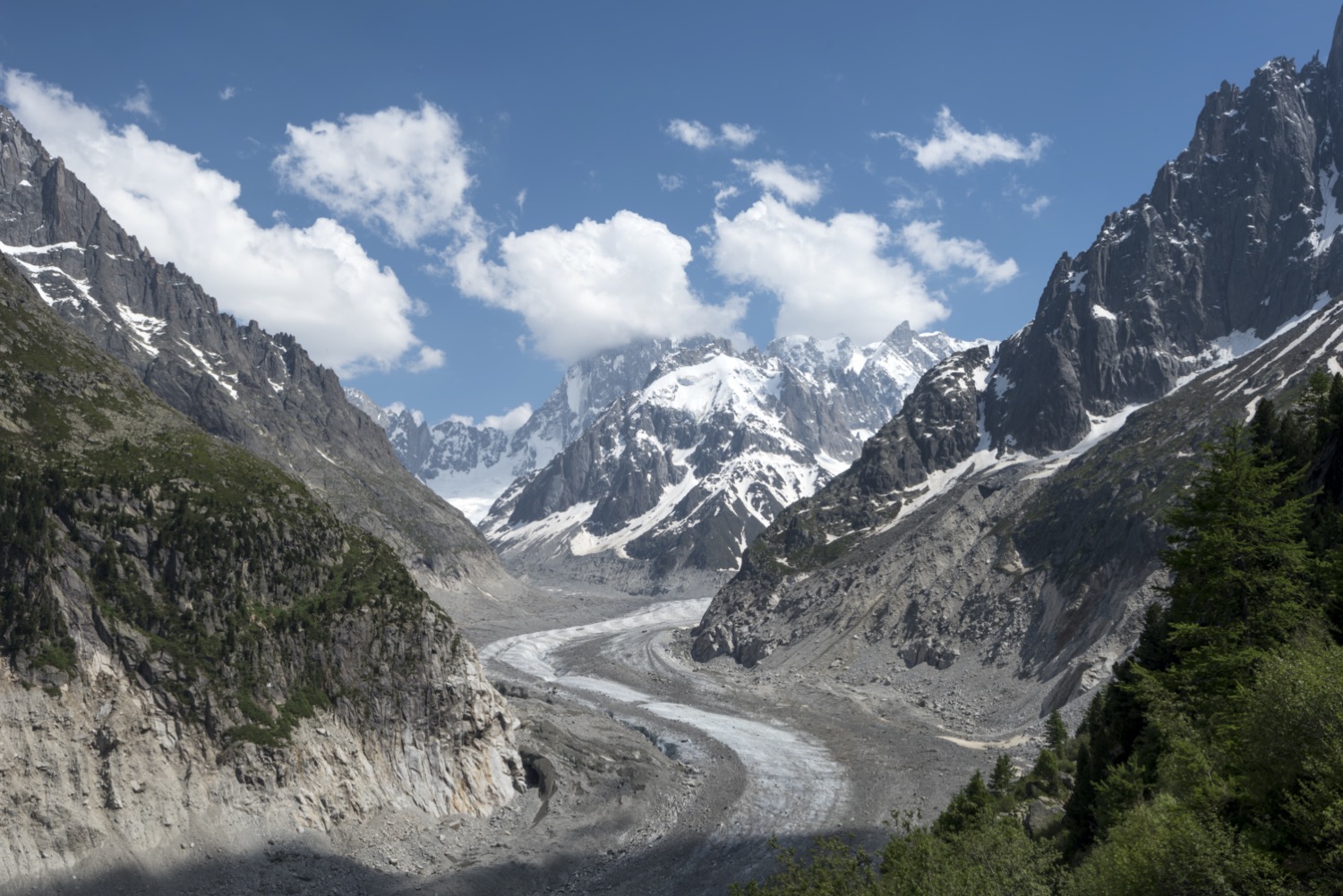 Mar de hielo en chamonix