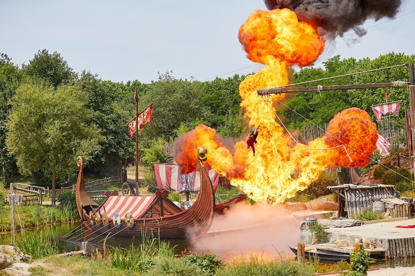 espectaculo vikingo puy du fou