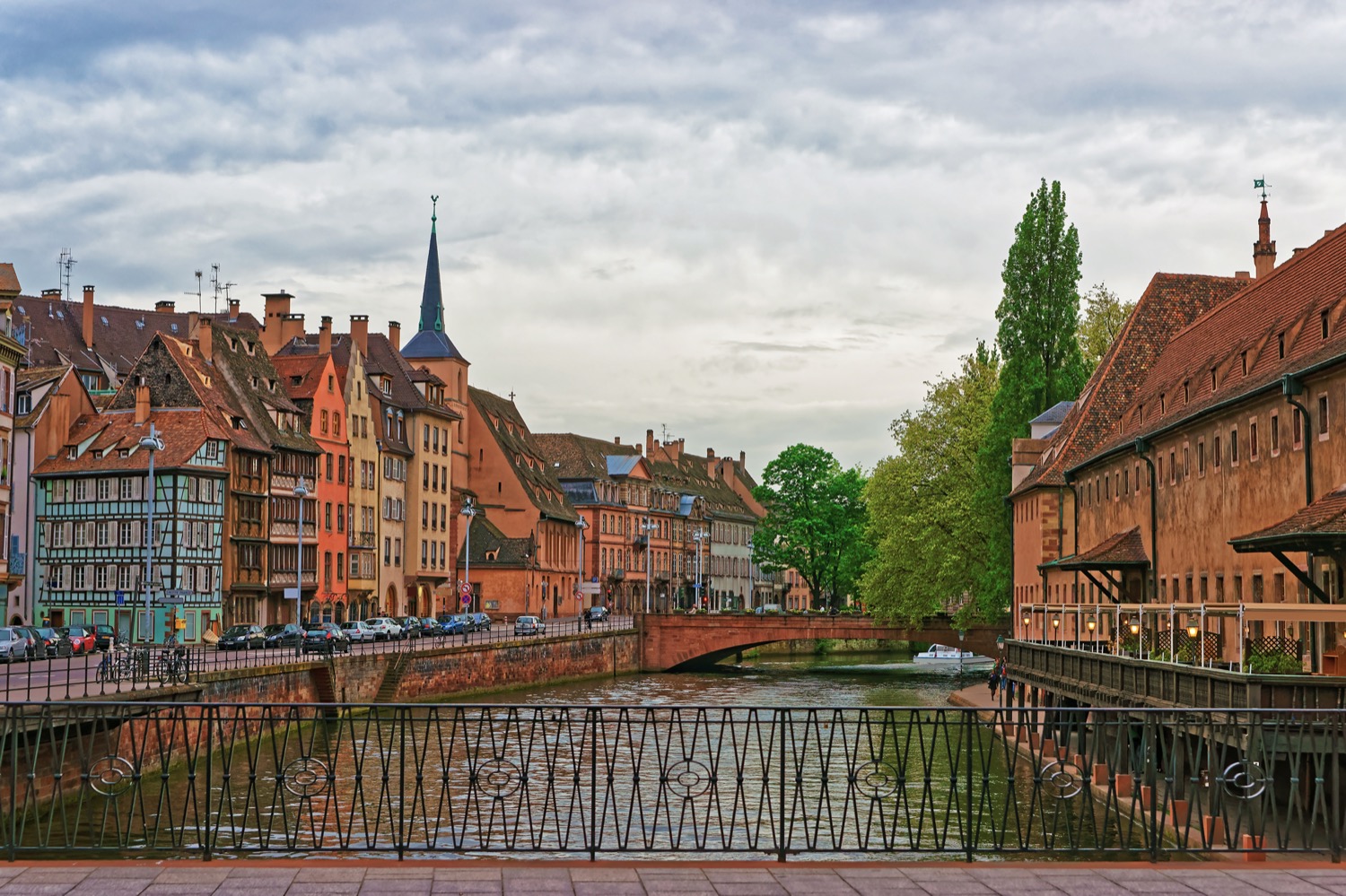 Río Ill en Estrasburgo