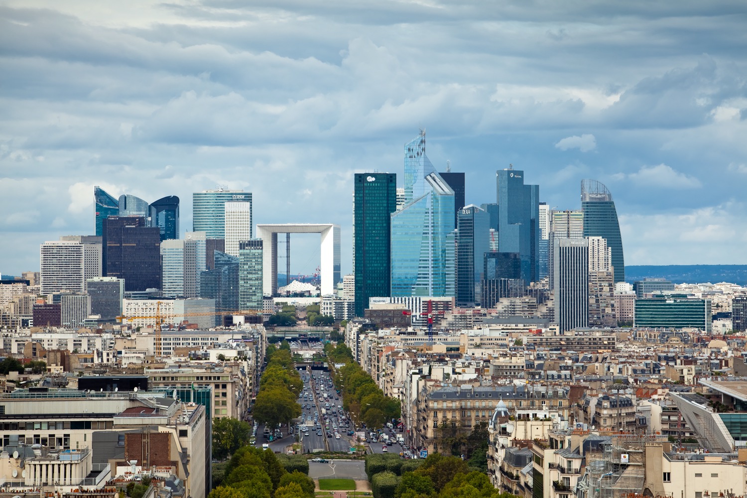 Barrio de la Defense en París