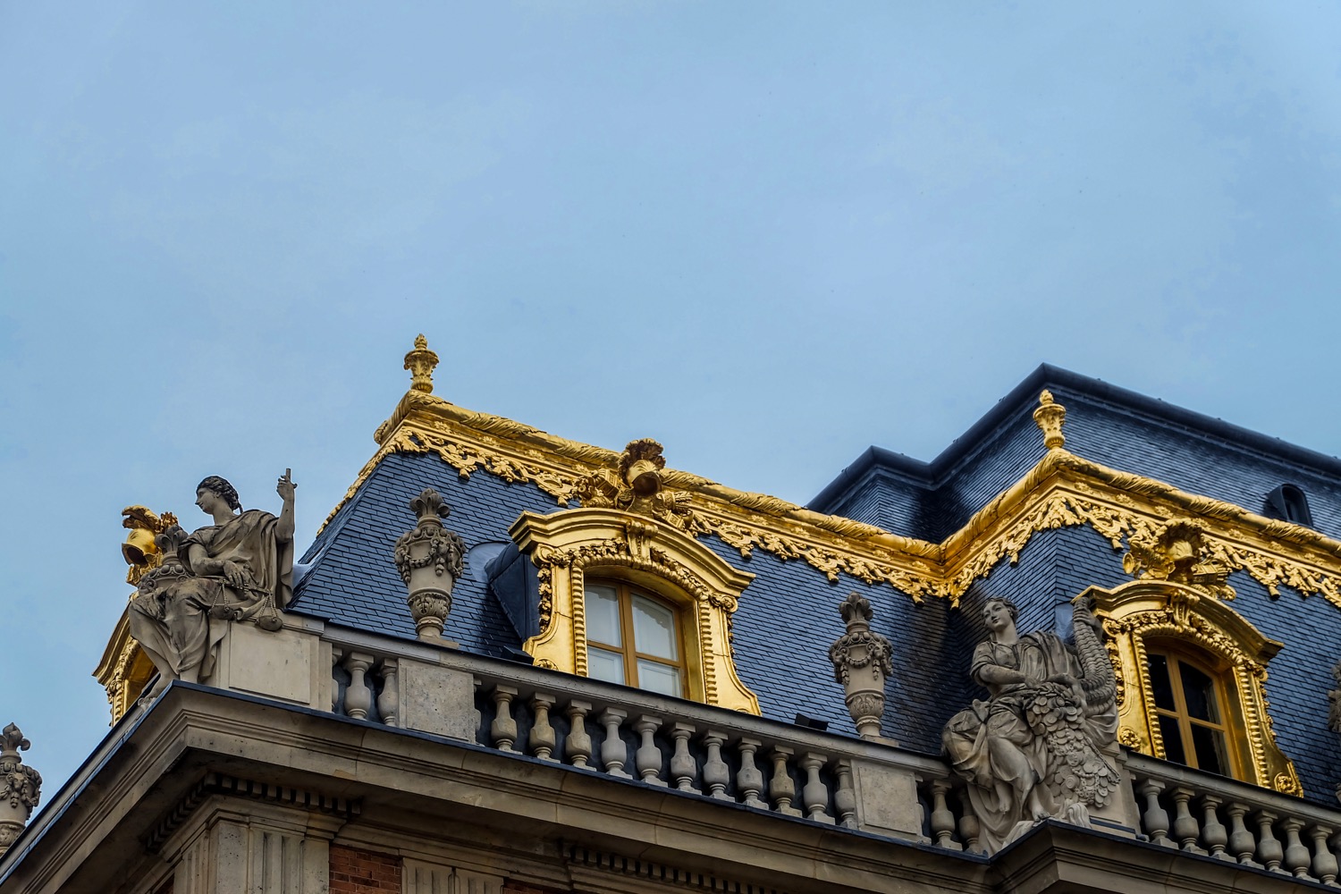 Fachada del Palacio de Versalles