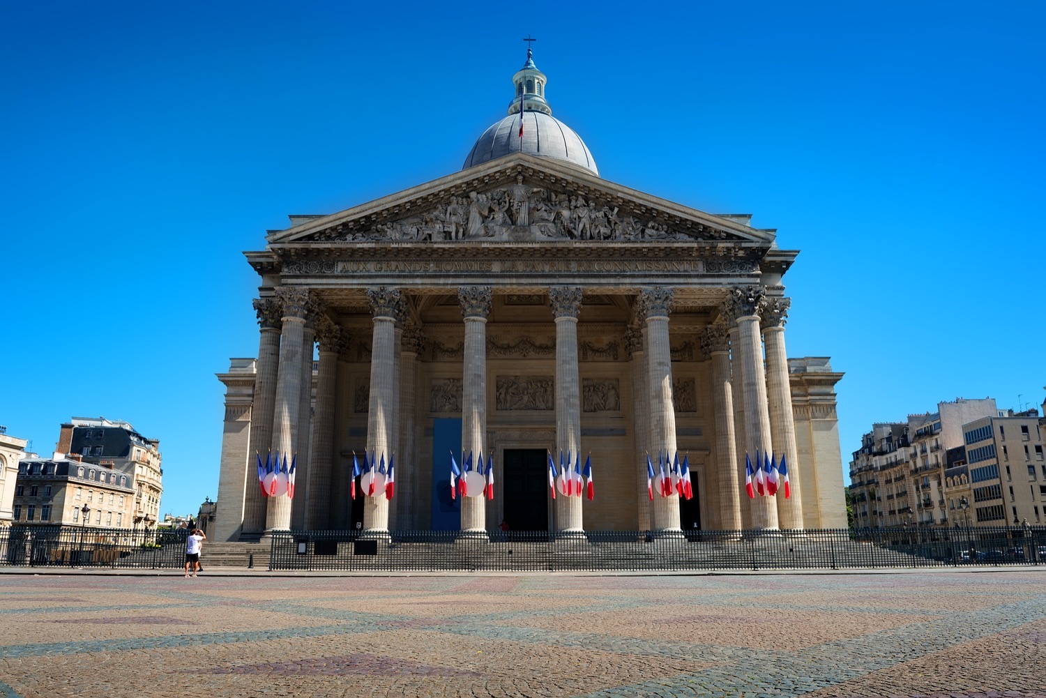 Fachada Panteón de París