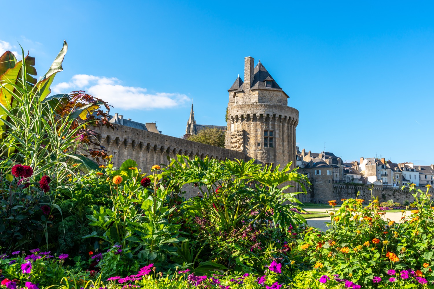Vista de la torre de Vannes